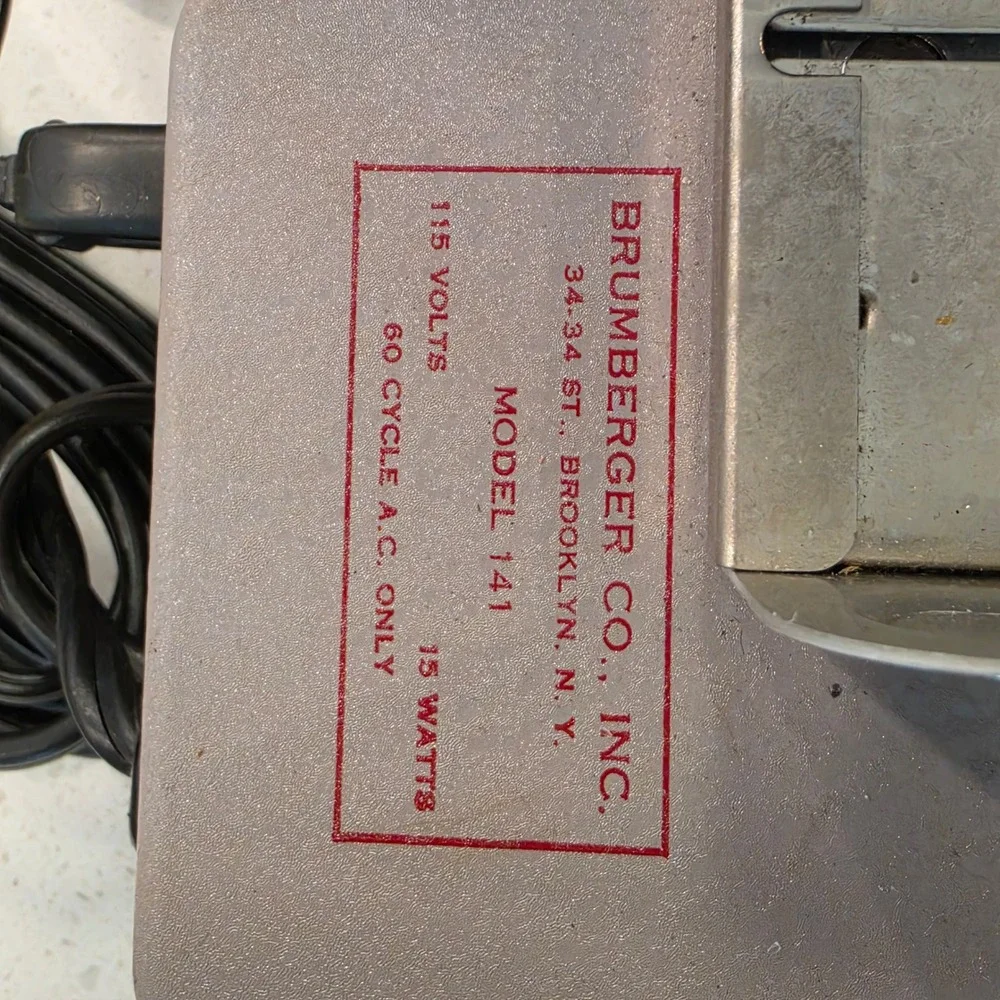 Brumberger vintage model